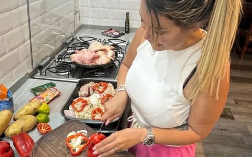 Wanda sorprendió a L-Gante durante su escapada a Pinamar