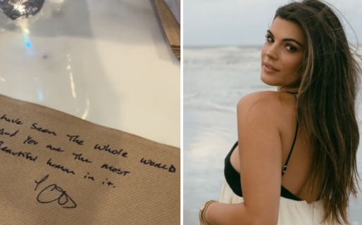 Flechazo en el aeropuerto: un piloto de avión le dejó una nota a una pasajera y el mensaje se volvió viral