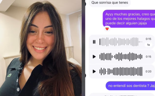 Una joven subió una foto a Instagram y la respuesta de un chico sobre sus dientes la descolocó