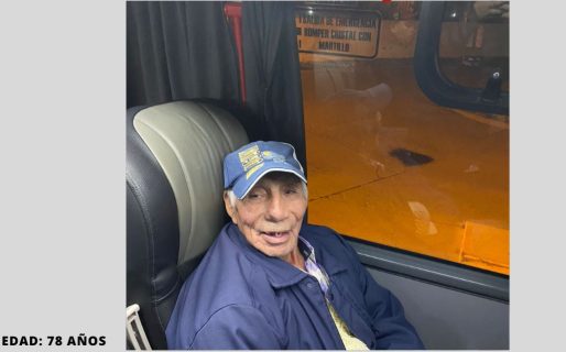 Buscan a un hombre de 78 años que fue visto por última vez en la Terminal