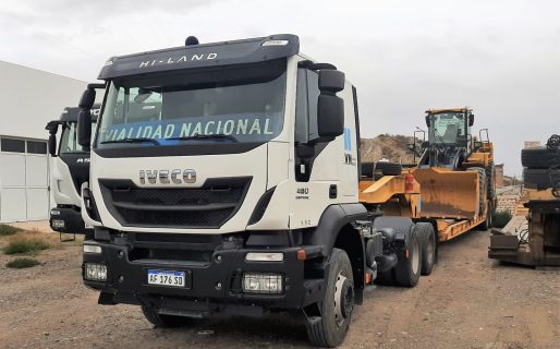 El Distrito Chubut de Vialidad Nacional envió equipos viales y agentes para trabajar en Bahía Blanca