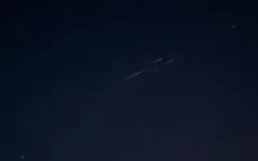 Qué eran las extrañas luces que se vieron en el cielo comodorense