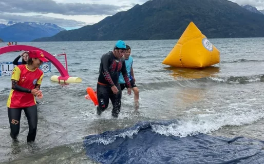 Aguas Abiertas: Bautista Wisky fue séptimo en los 21K “Desafío Lago Puelo”