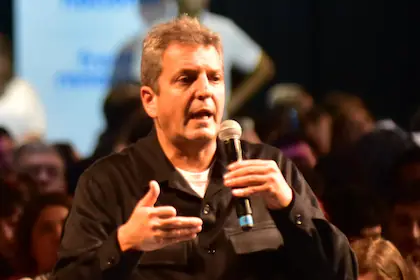 Sergio Massa reapareció y pidió “responsabilidad política” para “ponerle límites a este gobierno”