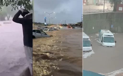 Trágico temporal en Bahía Blanca: murió una mujer y no descartan que haya más víctimas