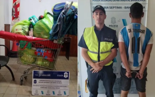 Intentaron saquear supermercados afectados por el temporal y terminaron detenidos