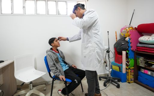 Se concretó una nueva jornada de control oftalmológico en el B° Moure