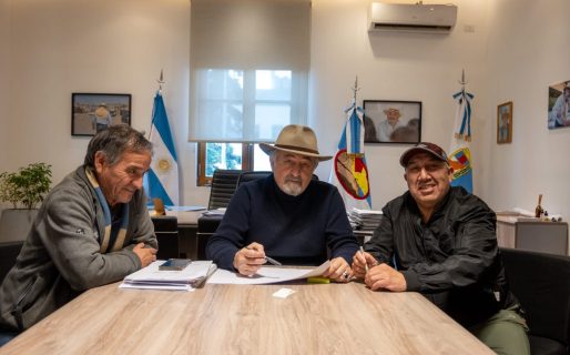 Othar recibió a dirigentes del Club Belgrano