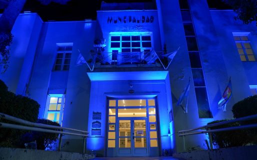 El Municipio se viste de azul para concientizar sobre autismo