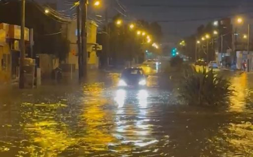 Otra vez lluvia: sectores de Comodoro inundados por tercera vez en menos de un mes