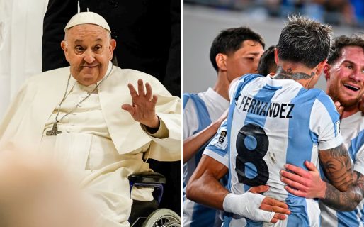 Quiénes son los cuatro jugadores de la Selección argentina que fueron a despedir al papa Francisco
