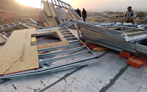 Comodoro bajo alerta: Defensa Civil aseguró que la ráfaga más fuerte alcanzó los 119 Km/h