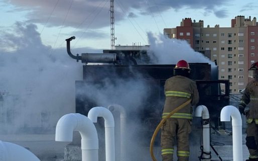 Se incendió un generador en un local céntrico: «Lo utilizan cuando hay corte de luz»
