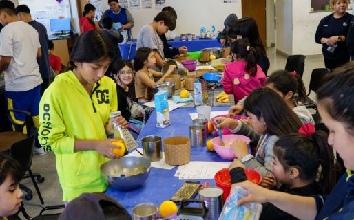 El Espacio Patria Grande concretó la penúltima jornada del taller de panadería «Fuentecitas de Patria»