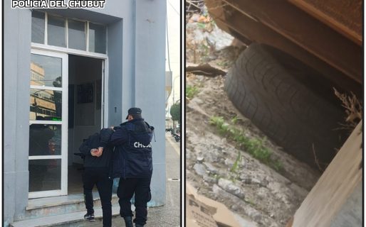 Robó una rueda de auxilio en pleno centro y fue detenido