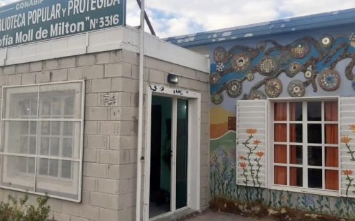 Robaron y causaron destrozos en una biblioteca pública de km. 8