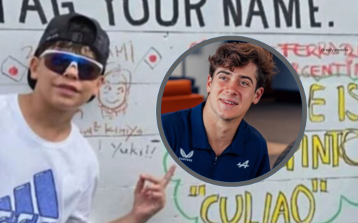 “Where is Colapinto culiao?”: el graffiti de un joven salteño que emocionó a Colapinto y se volvió símbolo de su regreso a la F1