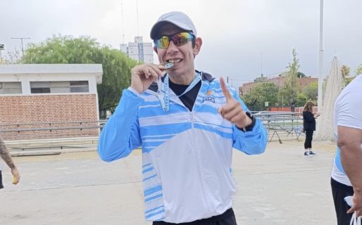 Fabio Curilaf logró una medalla de oro y plata en Gran Prix Internacional del Mercosur