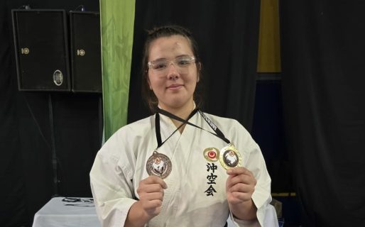 Karate: Con tres podios, Brianna Márquez destacó en el Sudamericano de Chile