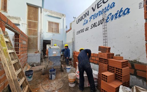 Amplían el Centro de Salud Evita para mejorar la prestación en salud