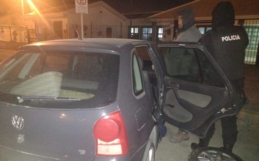 Los sorprendieron con una rueda robada: Un hombre fue detenido