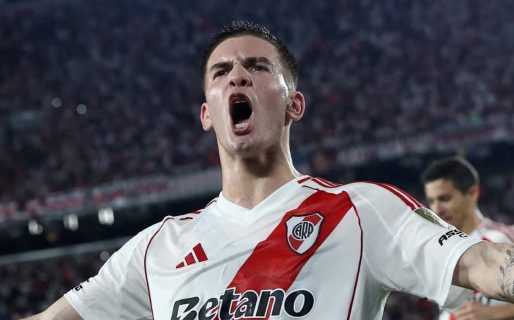 El récord que rompió Franco Mastantuono con River en la Copa Libertadores