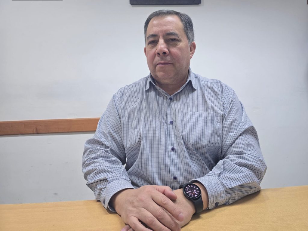 Luis Carreras, referente local del área de tránsito