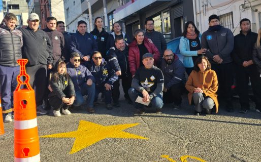 10° estrella amarilla por un accidente vial: «Falta mucha conciencia al volante en Comodoro»