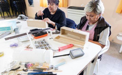 Los talleres culturales municipales recibieron insumos y materiales