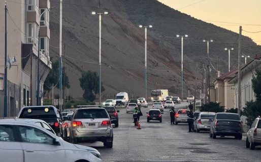 Inesperado control de rutina tomó por sorpresa a los conductores en el centro