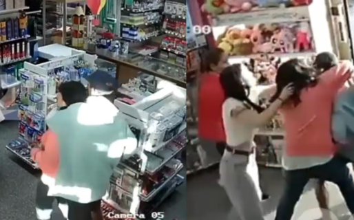 Entró a robar a una librería, amenazó con matar a una clienta y fue reducido a golpes por cuatro mujeres