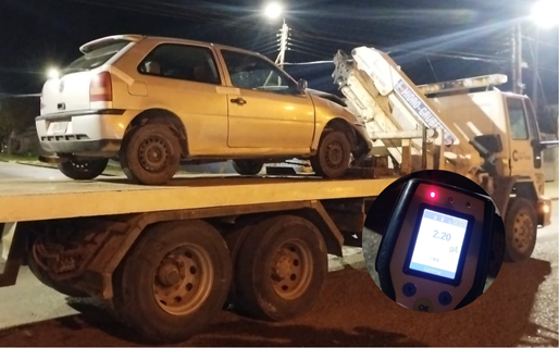 Un conductor borracho protagonizó un accidente y le secuestraron el vehículo