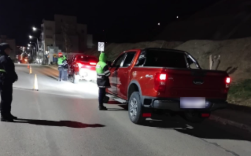 Se detectaron 5 casos de alcoholemia positiva durante controles de tránsito