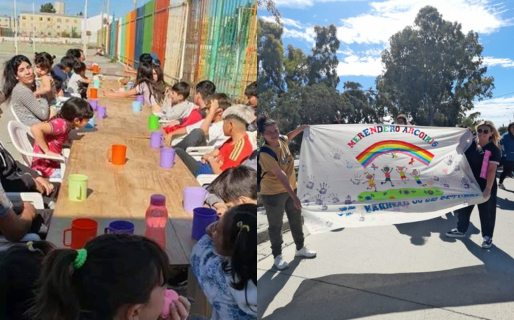 “No podemos dar más la merienda por falta de insumos”