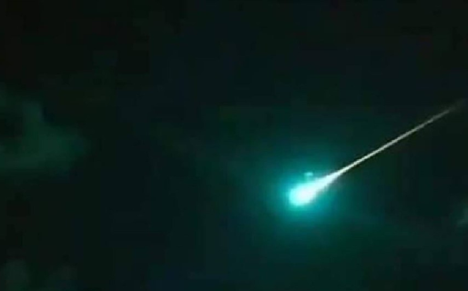 Cayó un meteorito en Comodoro y varios vecinos lo observaron