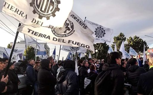 “La UOM rechaza la conciliación obligatoria y el paro continúa en Tierra del Fuego”