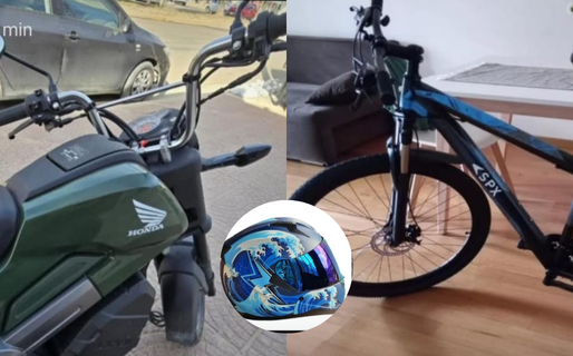 Robaron una moto, bicicleta y varios artículos de valor