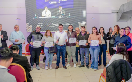 Se realizó el encuentro provincial de La Libertad Avanza Chubut en Comodoro