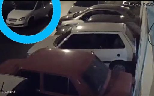 Descubrieron el auto desde donde operaban los ladrones de ruedas en Comodoro