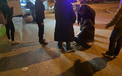 Una mujer fue atropellada mientras cruzaba la calle