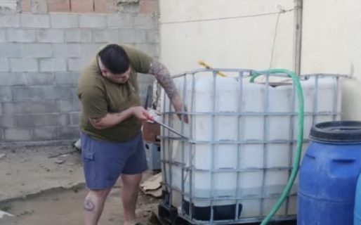 Le construyó una cucha a los perros callejeros de su barrio