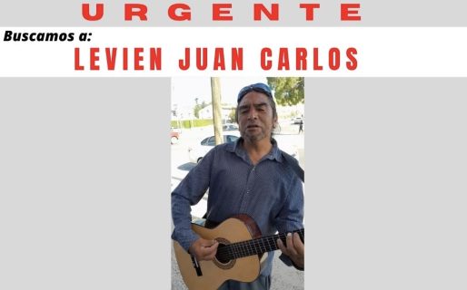 Buscan a Juan Carlos Levien, desaparecido desde fines de abril
