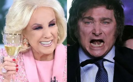 Mirtha Legrand le respondió a Javier Milei: puso empanadas en su mesaza y aplaudió a Ricardo Darín