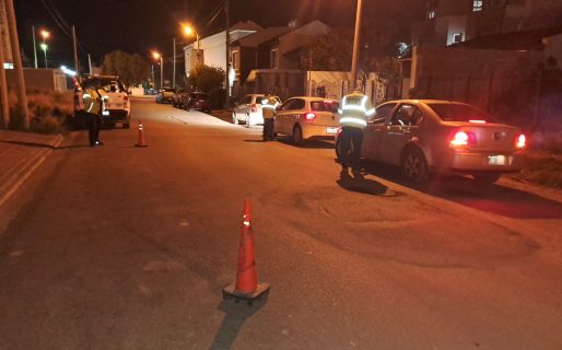 Tránsito realizó infracciones por alcoholemias e intervino en numerosos accidentes viales