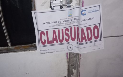 <strong>Clausuraron un bar en Comodoro por funcionar sin habilitación</strong>
