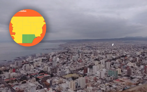 El frío extremo rodea a Comodoro, pero la ciudad no está bajo alerta