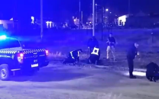 Un hombre armado con un rifle se enfrentó a tiros con la Policía e hirió a un agente