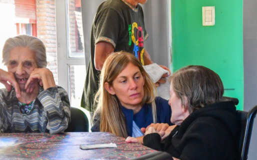 La ministra Papaiani saludó al hogar Pablo VI en su 47° aniversario en Comodoro Rivadavia