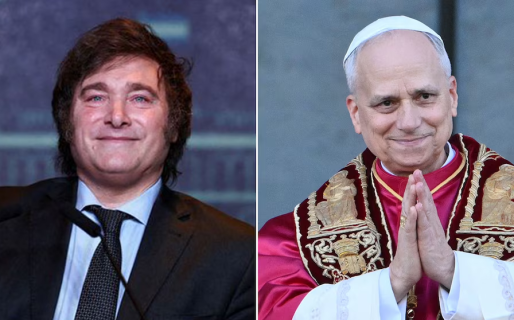 Milei llegó a Roma para iniciar su vínculo personal con León XIV y profundizar la alianza geopolítica con Meloni