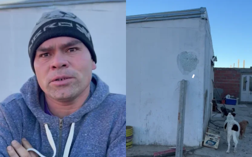 “No pido limosna, solo quiero trabajar y darle calor y comida a mis hijos”